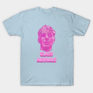 Glass Animals Raspberry Soda (Head and Logo) T-Shirt